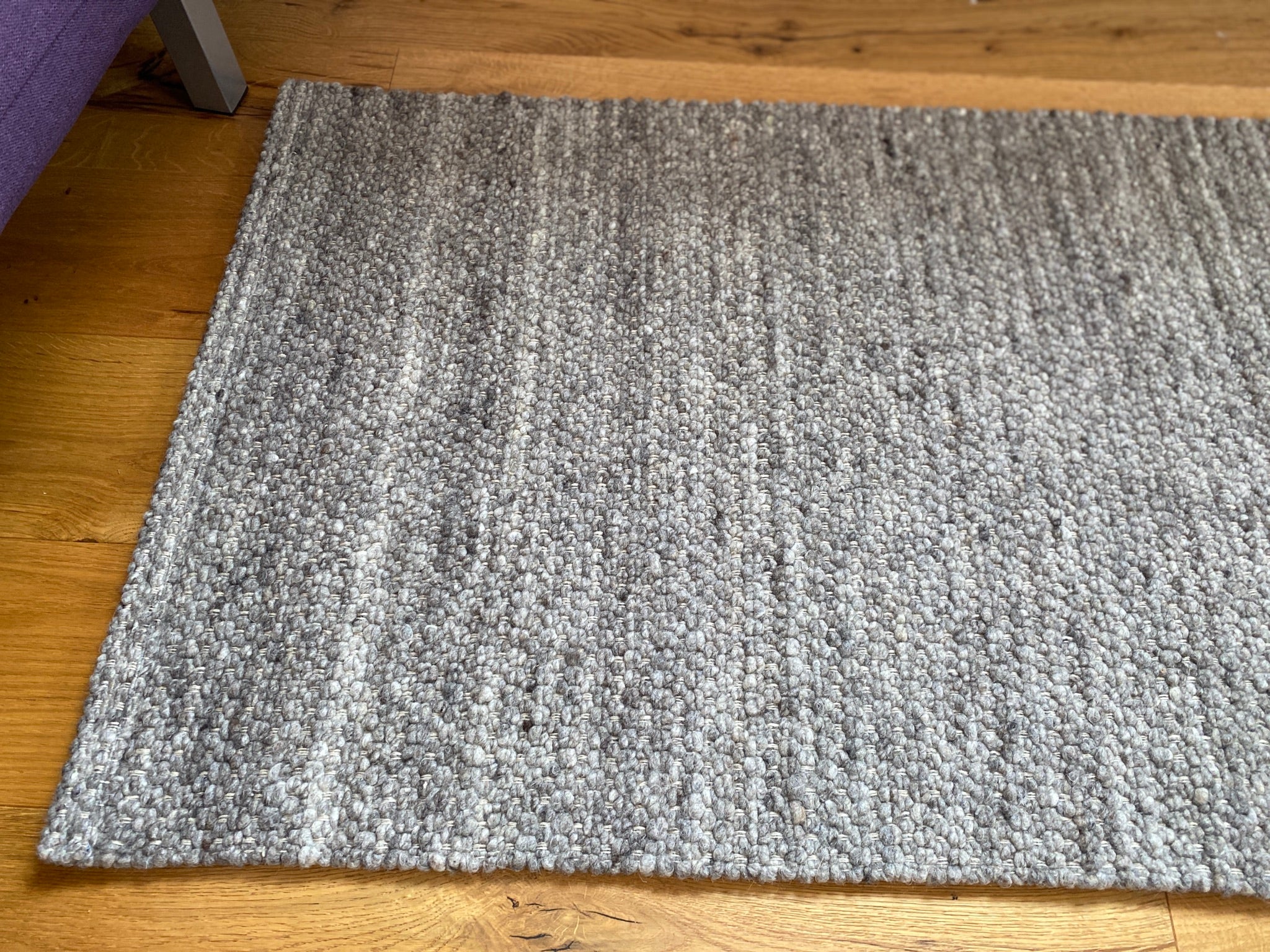 Teppich, grau meliert - RÄUMUNGSVERKAUF