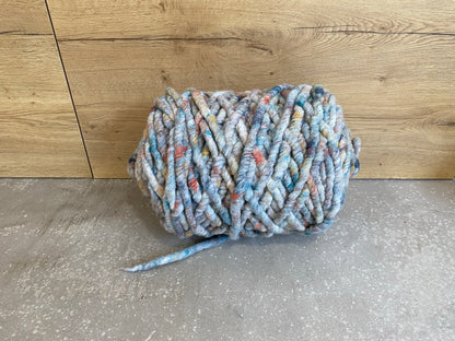 Multicolor blau 220g gefilzt