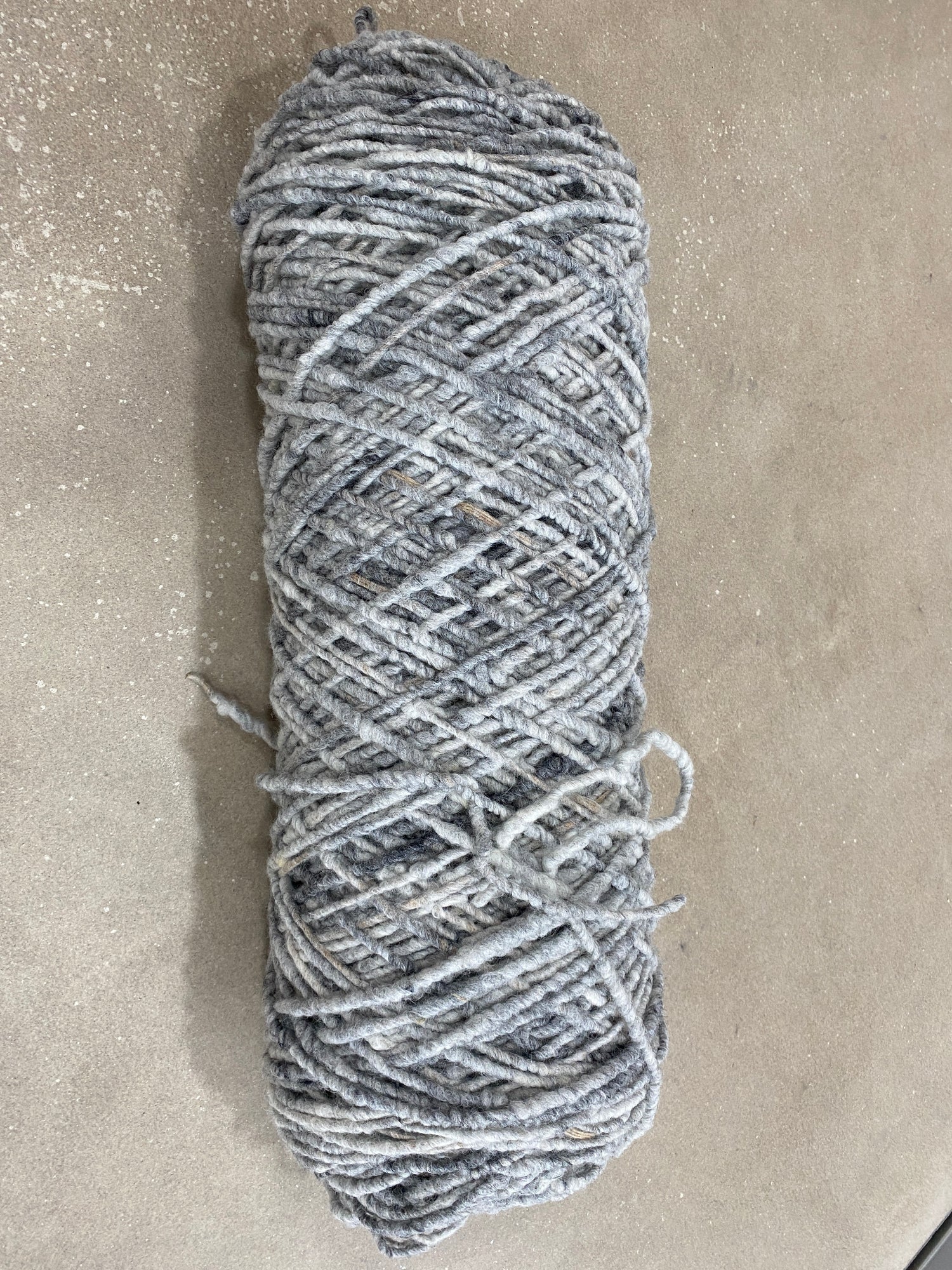 Kiesel-Grau, extra dünn gefilzt 2,3 kg