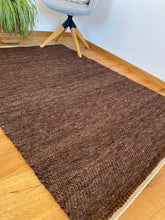 Teppich, Kaffeebraun meliert, 140 x 200