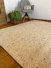 Teppich, naturweiß-karamellbraun 200x265