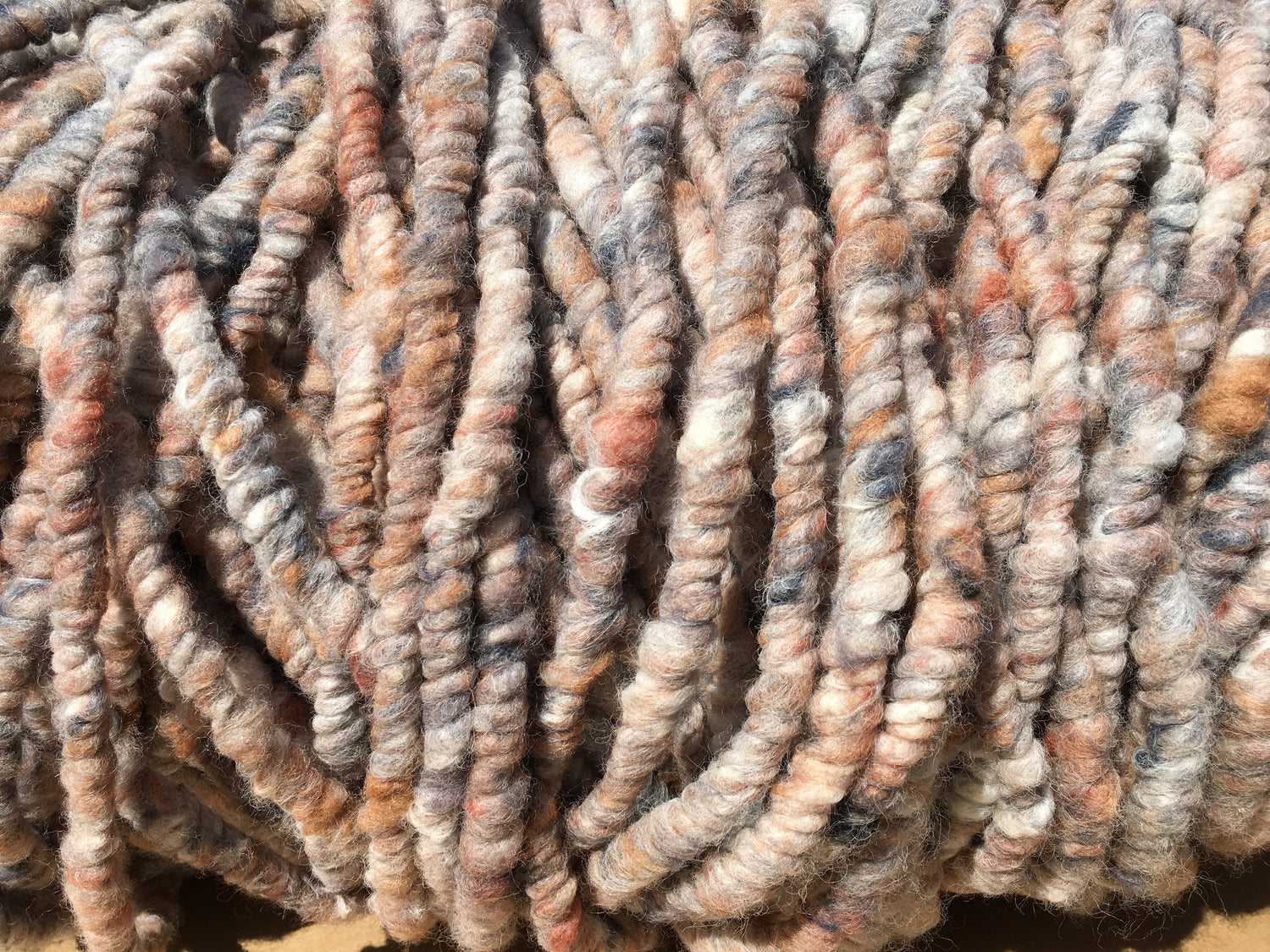 Nuss-/Rostbraun dick gefilzt