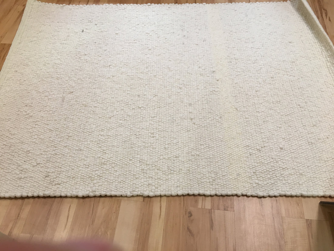 Teppich weiß, 200x300 cm