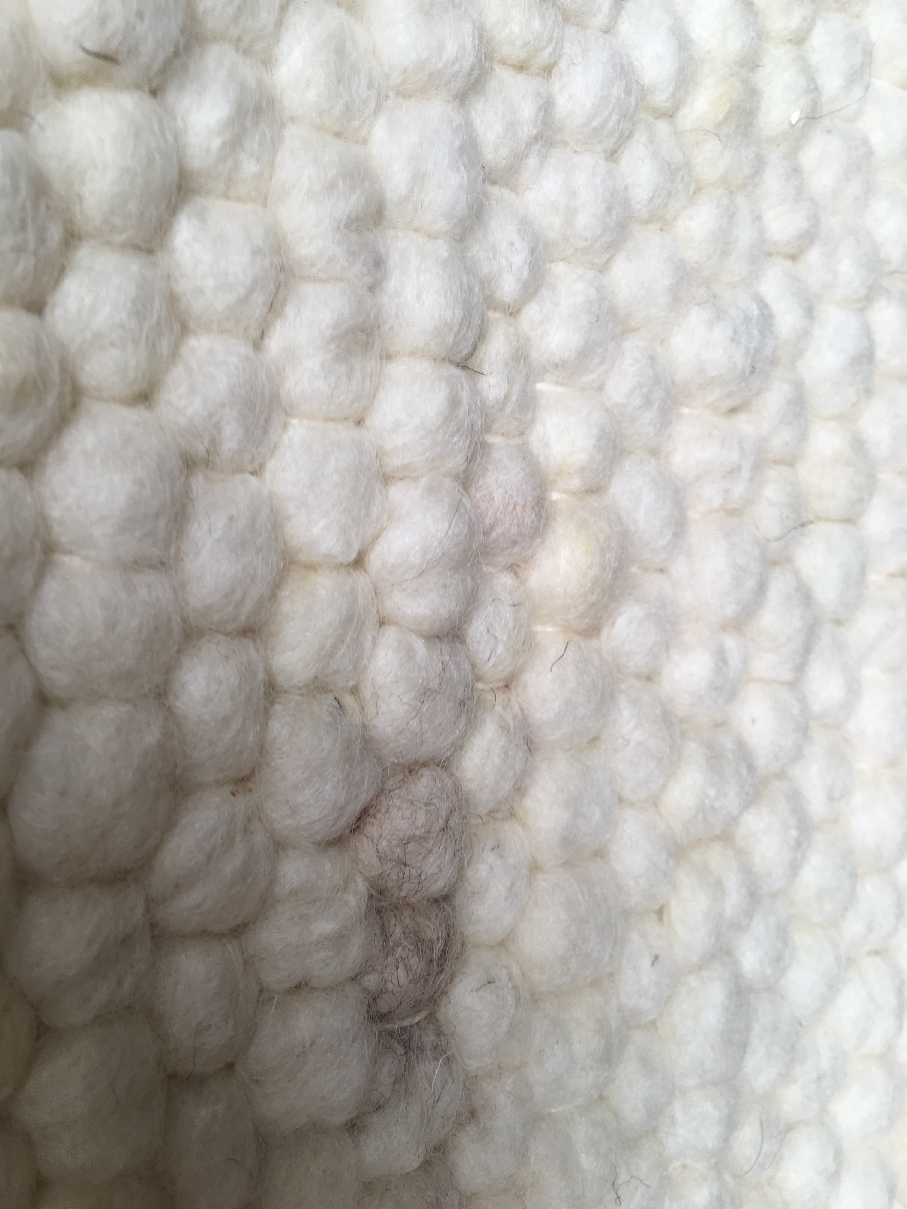 Teppich weiß, 200x300 cm