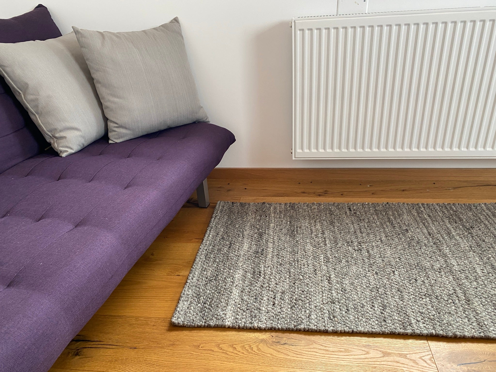 Teppich, grau meliert  - RÄUMUNGSVERKAUF